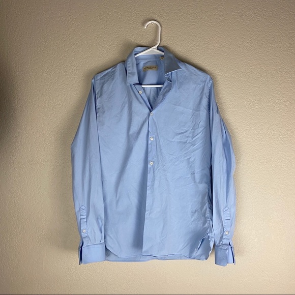Burberry London Button Up Shirt Slim 15-38 - Picture 1 of 11